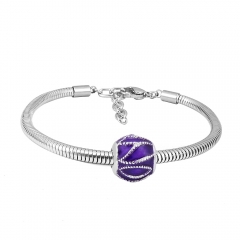 Stainless steel jewelry Pandor a Charms Bracelet wholesale