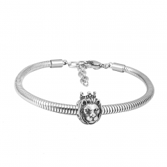 Stainless steel jewelry Pandor a Charms Bracelet wholesale