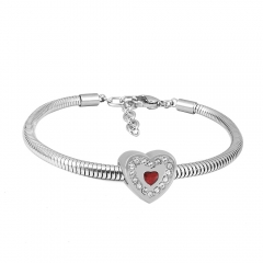 Stainless steel jewelry Pandor a Charms Bracelet wholesale