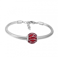 Stainless steel jewelry Pandor a Charms Bracelet wholesale