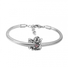 Stainless steel jewelry Pandor a Charms Bracelet wholesale