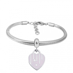 Stainless steel jewelry Pandor a Charms Bracelet wholesale