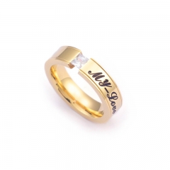 Stainless steel jewelry Fashion ring wholesale