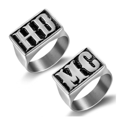 Stainless steel jewelry Charm ring wholesale