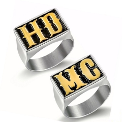 Stainless steel jewelry Charm ring wholesale