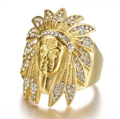 Stainless steel jewelry Charm ring wholesale