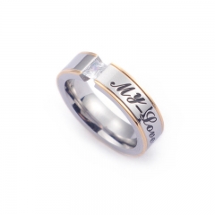 Stainless steel jewelry Fashion ring wholesale