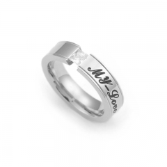 Stainless steel jewelry Fashion ring wholesale