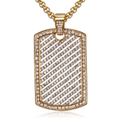 Stainless steel hip hop pendant wholesale