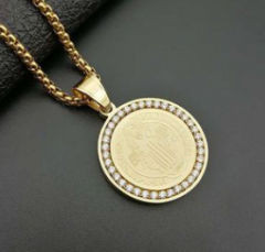 Stainless steel hip hop pendant wholesale