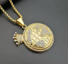 Stainless steel hip hop pendant wholesale