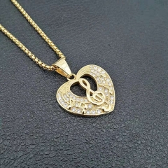 Stainless steel hip hop pendant wholesale
