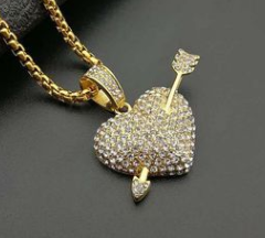 Stainless steel hip hop pendant wholesale
