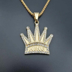 Stainless steel hip hop pendant wholesale