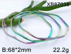 Stainless steel jewelry bangle for women 3PCS set