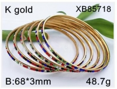 Stainless steel jewelry bangle for women 6PCS set