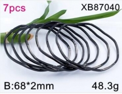 Stainless steel jewelry bangle for women 7PCS set
