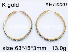 Stainless steel jewelry for women, Hoop earrings wholesale