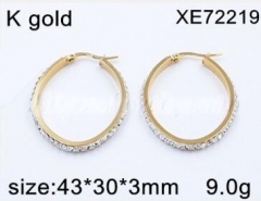 Stainless steel jewelry for women, Hoop earrings wholesale