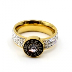 Fashion Copper inlaid zircon ring wholesale