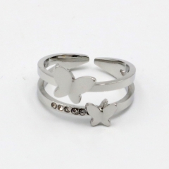 Fashion Copper inlaid zircon ring wholesale