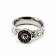 Fashion Copper inlaid zircon ring wholesale