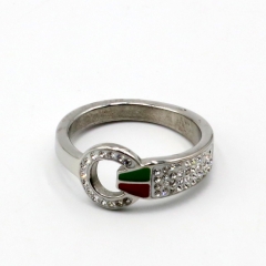 Fashion Copper inlaid zircon ring wholesale