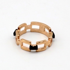 Fashion Copper inlaid zircon ring wholesale
