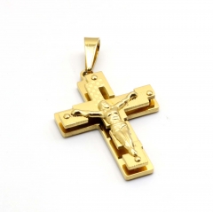 Stainless steel cross pendant wholesale