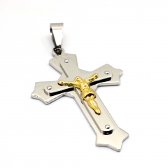 Stainless steel cross pendant wholesale