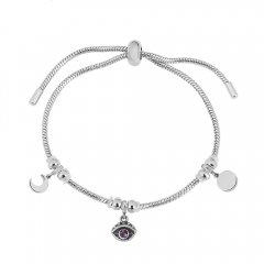 Stainless steel jewelry Pandor a charms bracelet for women
