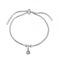 Stainless steel jewelry Pandor a charms bracelet for women