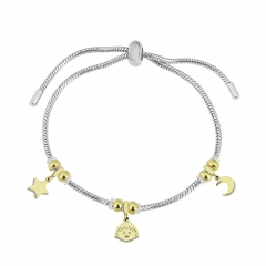 Stainless steel jewelry Pandor a charms bracelet for women