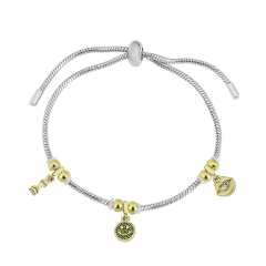 Stainless steel jewelry Pandor a charms bracelet for women