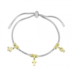 Stainless steel jewelry Pandor a charms bracelet for women