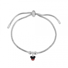 Stainless steel jewelry Pandor a charms bracelet for women
