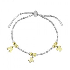 Stainless steel jewelry Pandor a charms bracelet for women