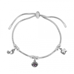Stainless steel jewelry Pandor a charms bracelet for women