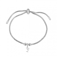 Stainless steel jewelry Pandor a charms bracelet for women