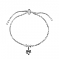 Stainless steel jewelry Pandor a charms bracelet for women