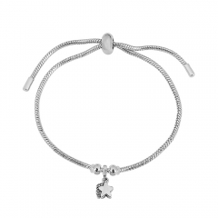 Stainless steel jewelry Pandor a charms bracelet for women