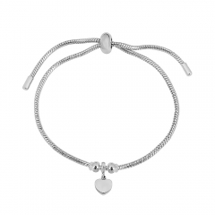Stainless steel jewelry Pandor a charms bracelet for women
