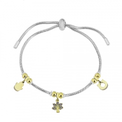 Stainless steel jewelry Pandor a charms bracelet for women