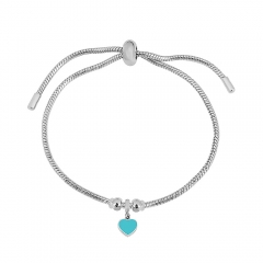 Stainless steel jewelry Pandor a charms bracelet for women