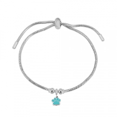 Stainless steel jewelry Pandor a charms bracelet for women