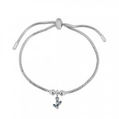 Stainless steel jewelry Pandor a charms bracelet for women
