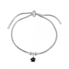 Stainless steel jewelry Pandor a charms bracelet for women