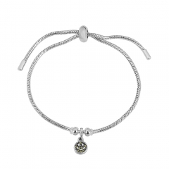 Stainless steel jewelry Pandor a charms bracelet for women