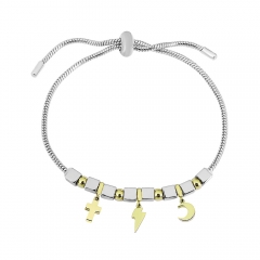 Stainless steel jewelry Pandor a charms bracelet for women