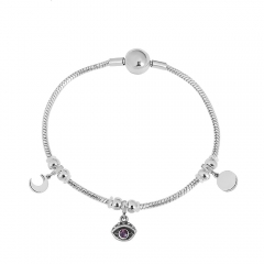 Stainless steel jewelry Pandor a charms bracelet for women